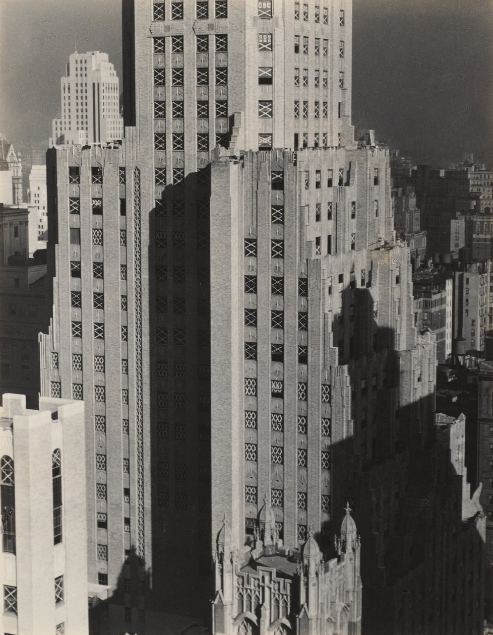 Von meinem Fenster im Shelton, Norden von Alfred Stieglitz