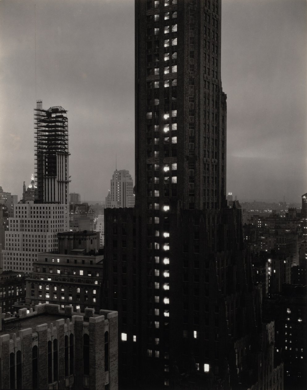 Von meinem Fenster im Shelton, Norden von Alfred Stieglitz
