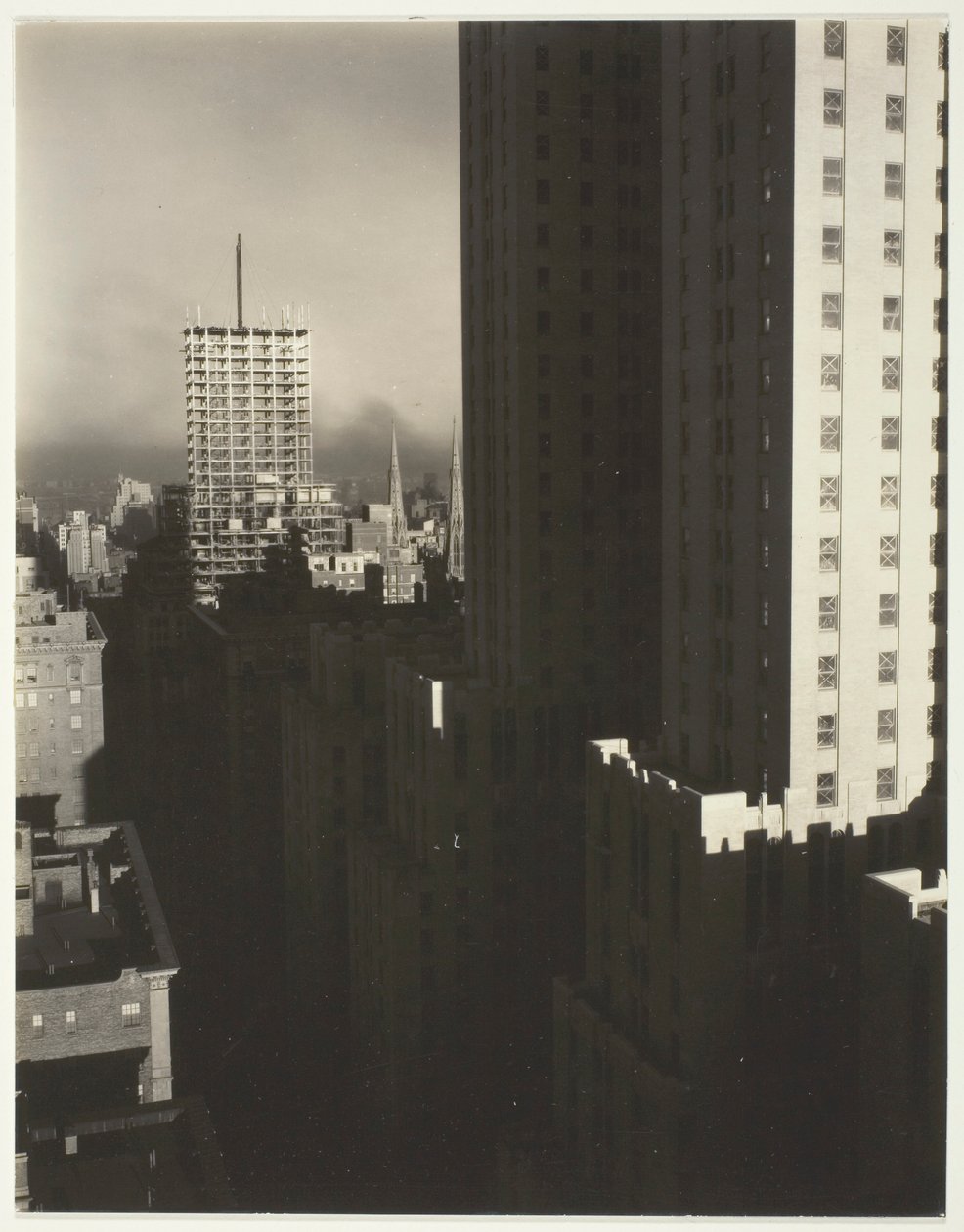Von meinem Fenster im Shelton, West von Alfred Stieglitz