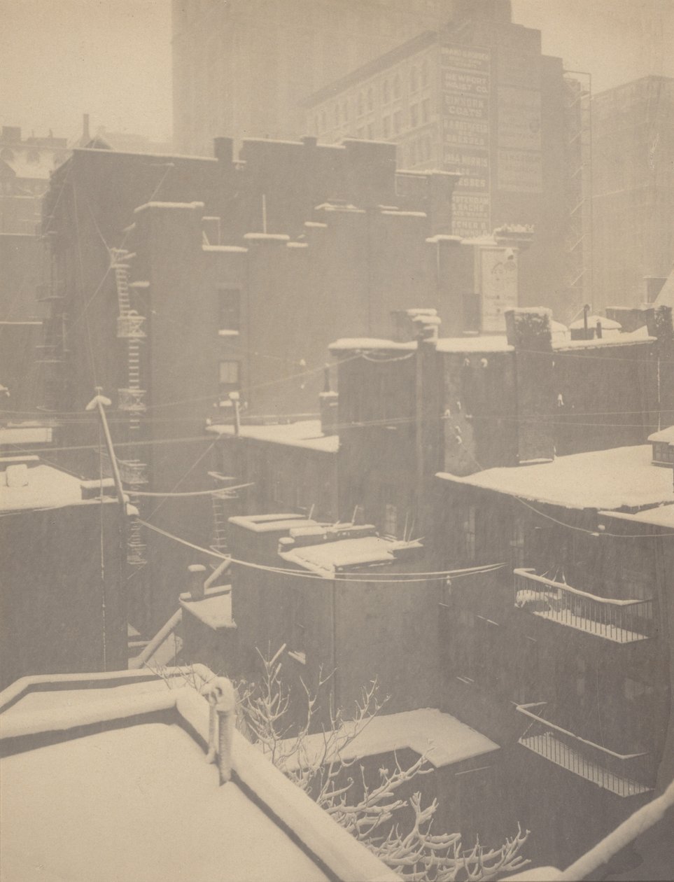 Vom hinteren Fenster - 291 von Alfred Stieglitz