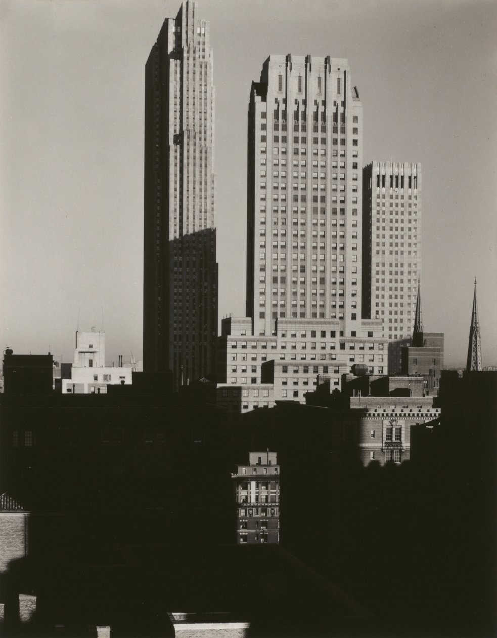 New York vom Shelton aus von Alfred Stieglitz