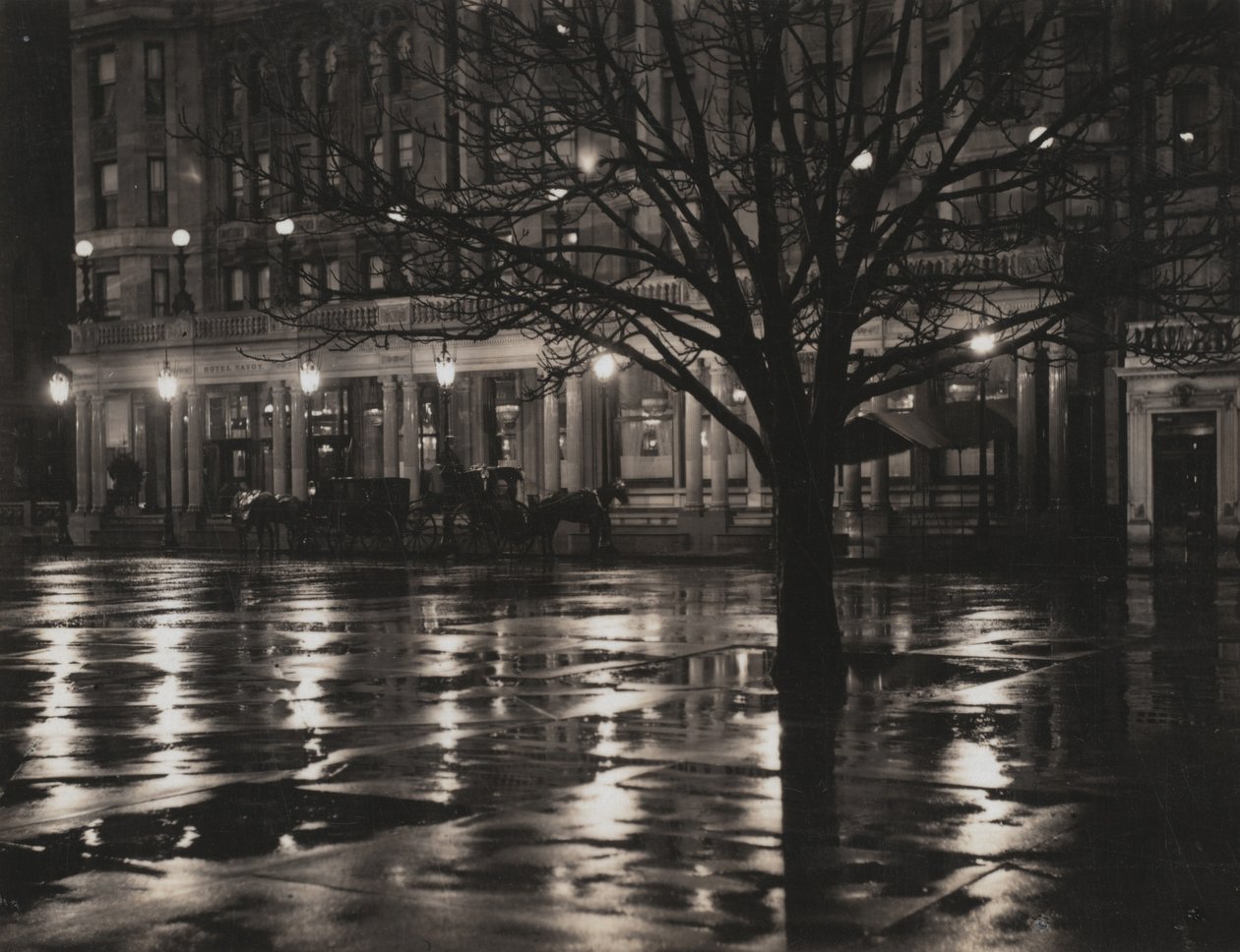 Nacht—New York von Alfred Stieglitz