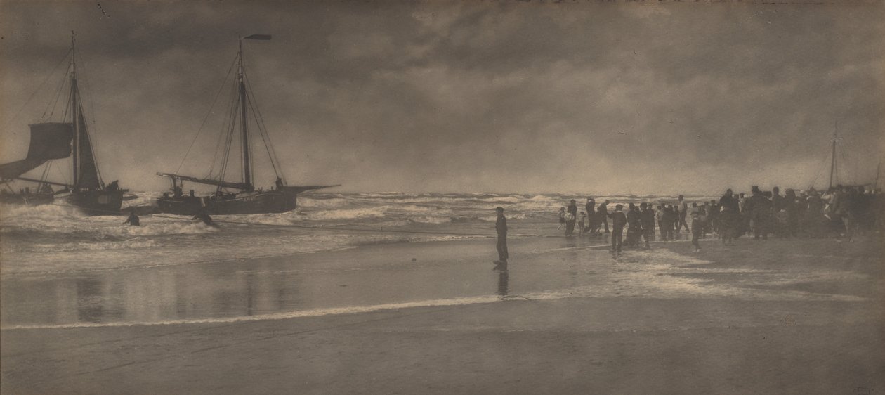 Die Landung der Boote von Alfred Stieglitz