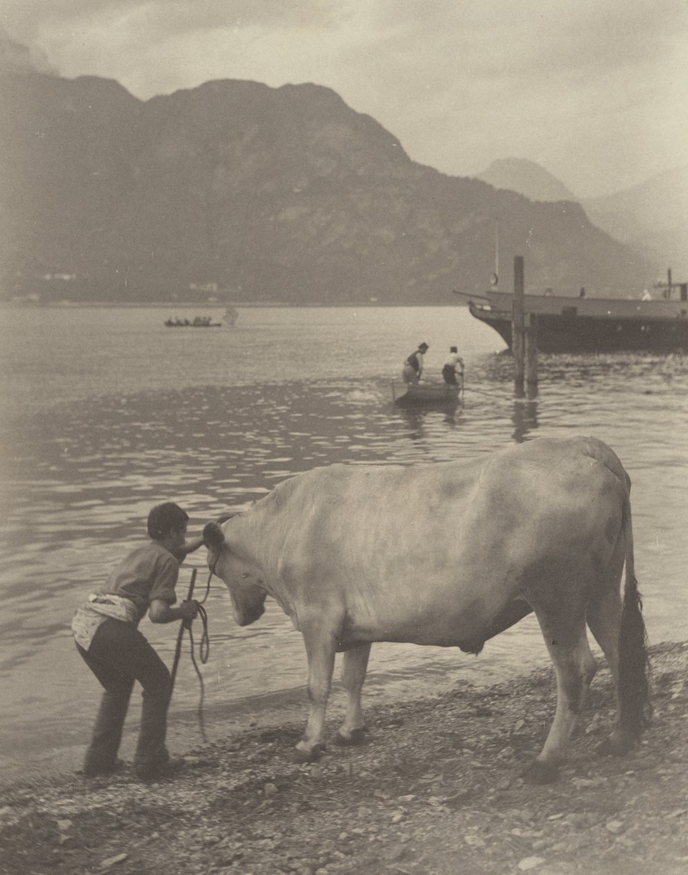 Das unfreiwillige Bad von Alfred Stieglitz