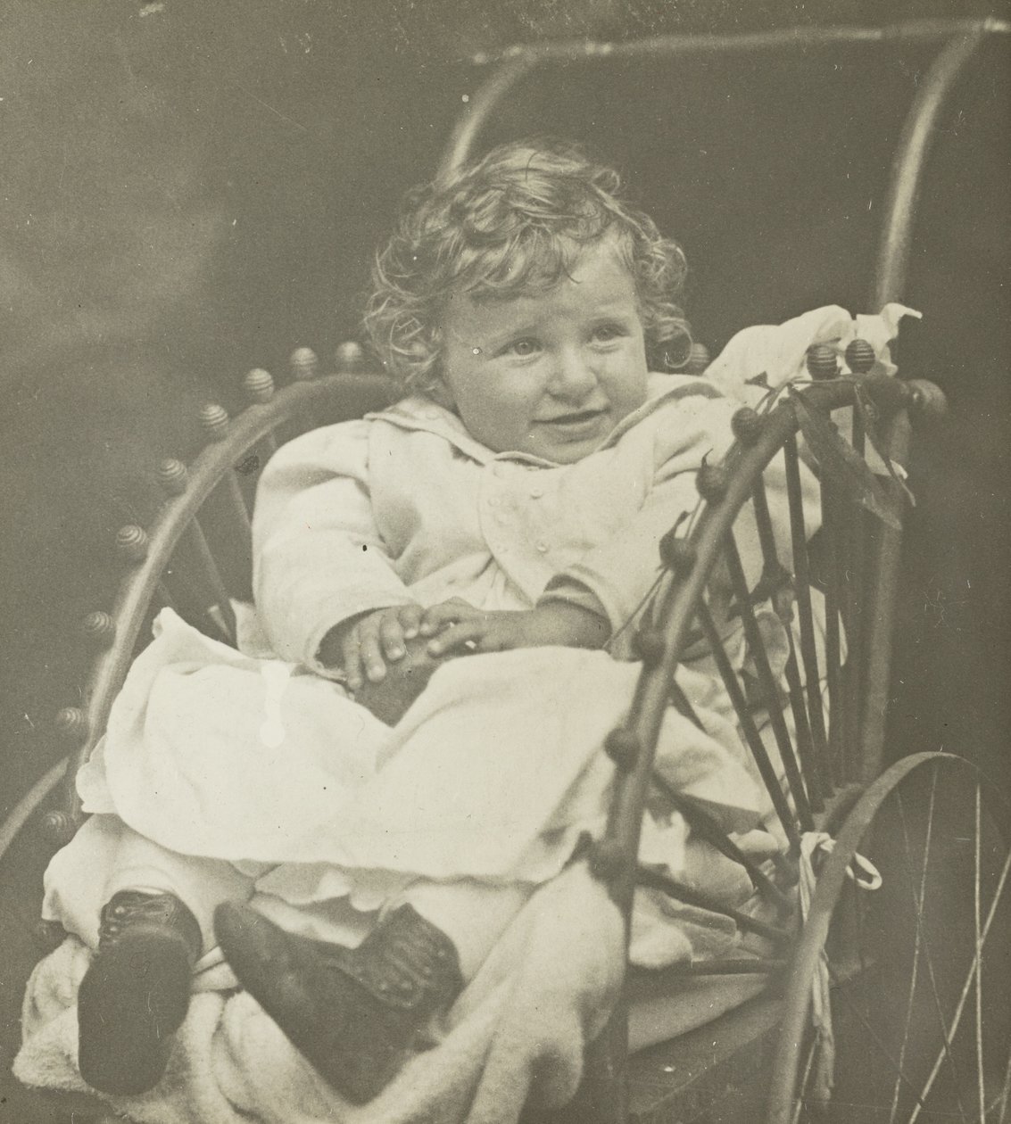 Ohne Titel (Howard Schubart in der Kutsche) von Alfred Stieglitz