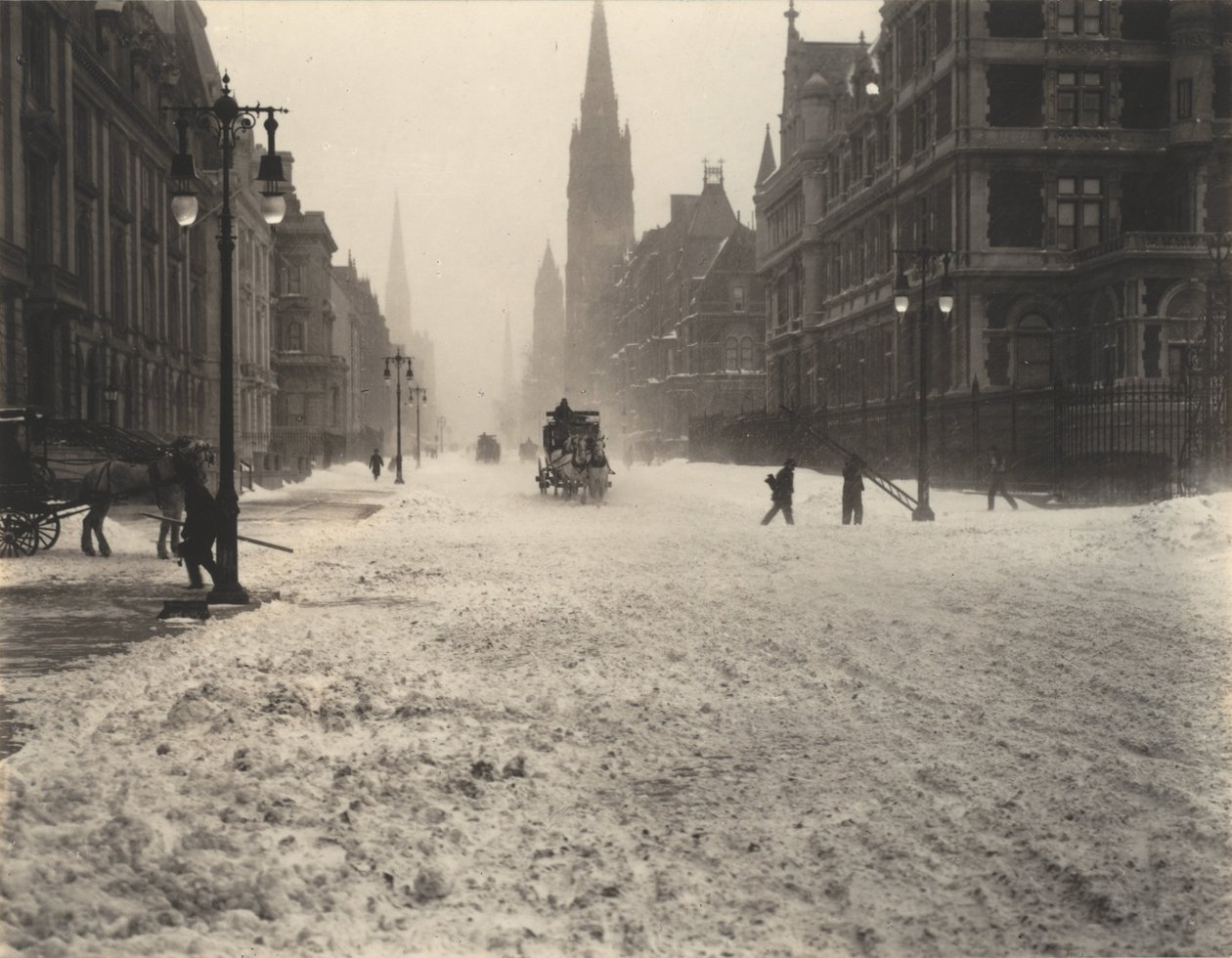 Winter, New York von Alfred Stieglitz