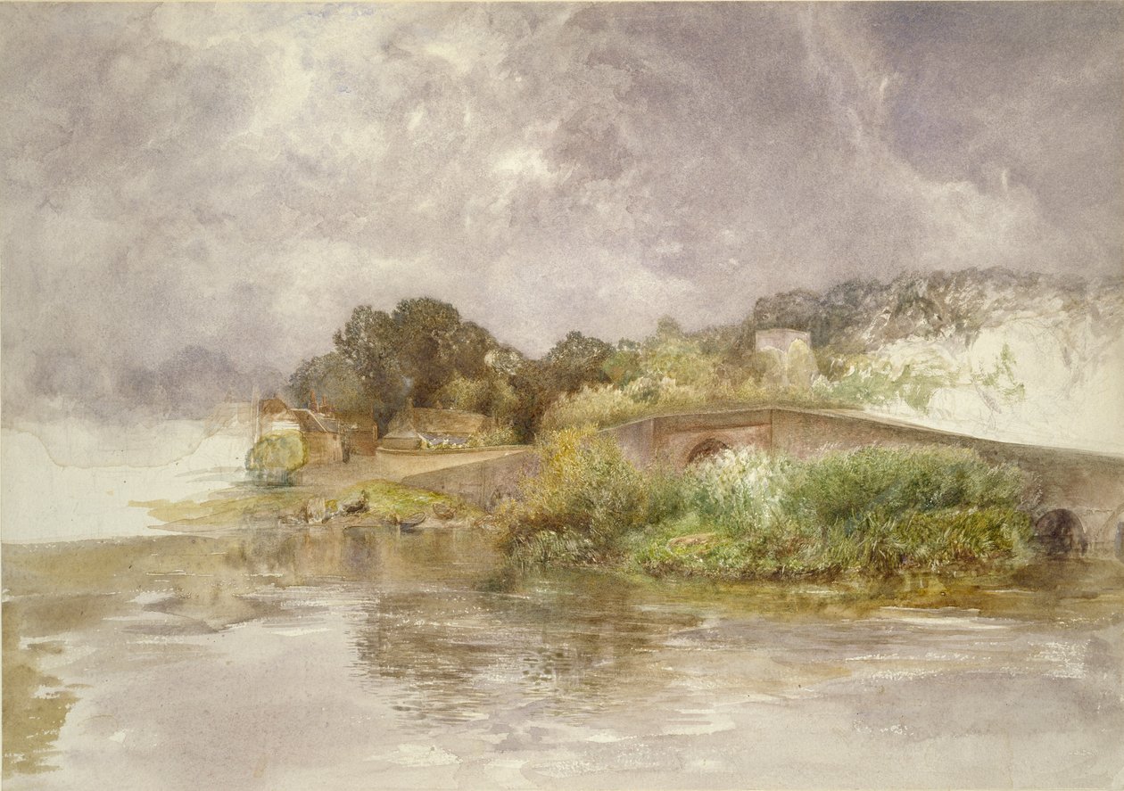 Sonning-Brücke, ca. 1882 von Alfred William Hunt