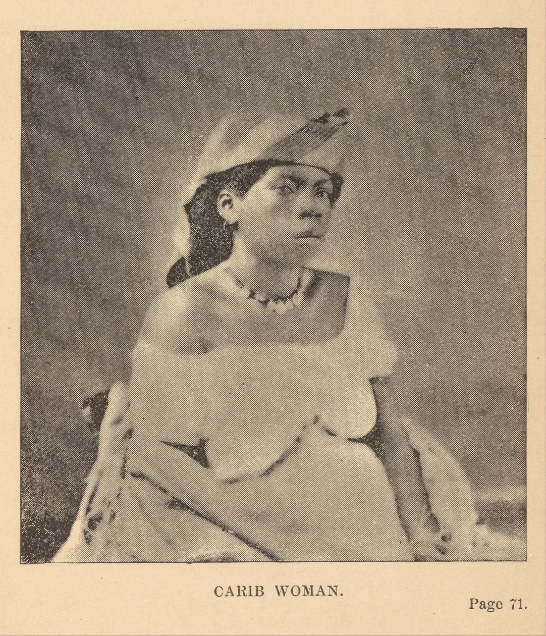 Karibische Frau von Alice Dixon Le Plongeon