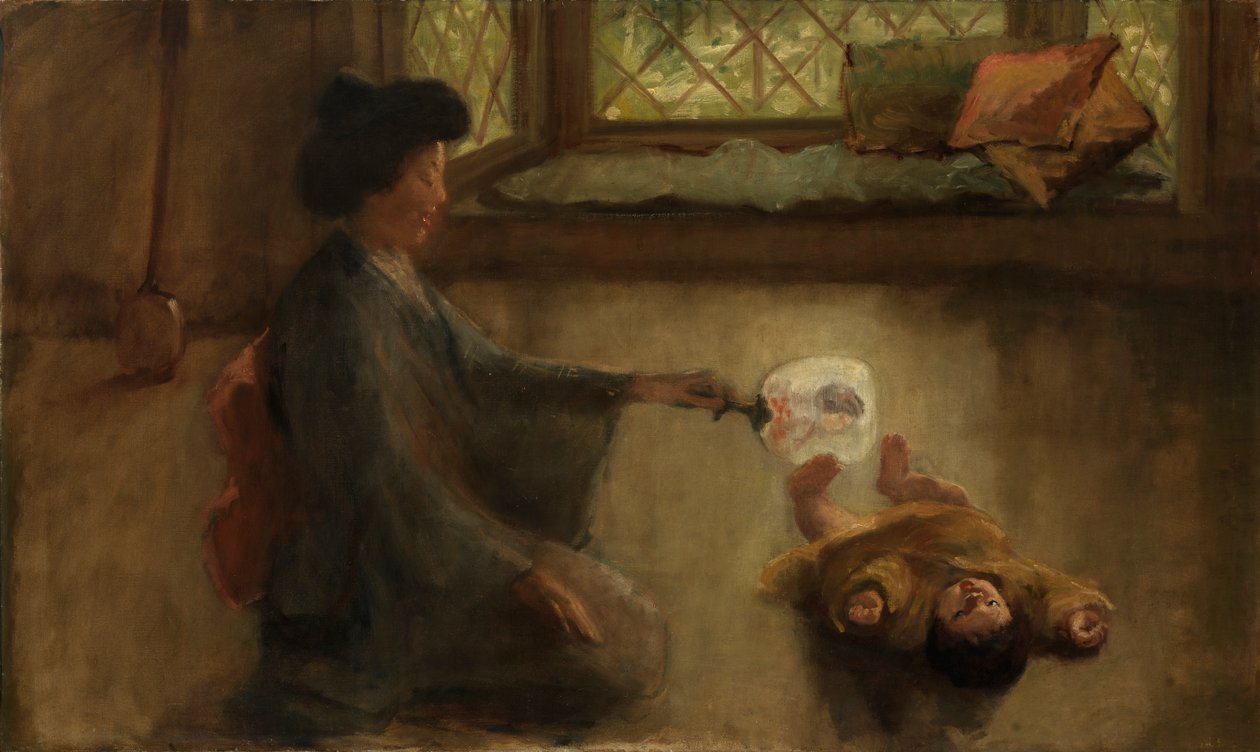 Japanisches Wiegenlied, ca. 1903 von Alice Pike Barney
