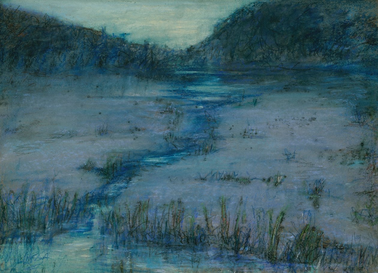 Sumpflandschaften bei Sonnenuntergang von Alice Pike Barney