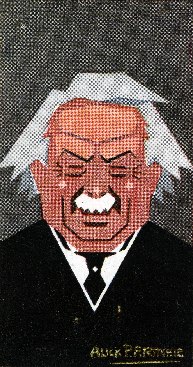 David Lloyd George, 1926 von Alick P. F. Ritchie: Kunstdruck