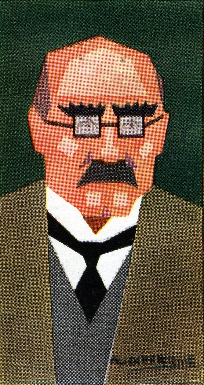 Rudyard Kipling, 1926 von Alick P. F. Ritchie: Kunstdruck
