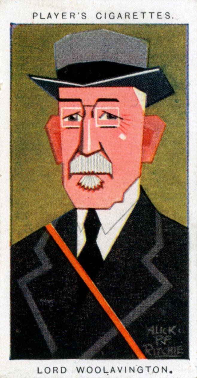 James Buchanan, 1. Baron Woolavington, britischer Philanthrop und Rennpferdebesitzer, 1926 von Alick P. F. Ritchie