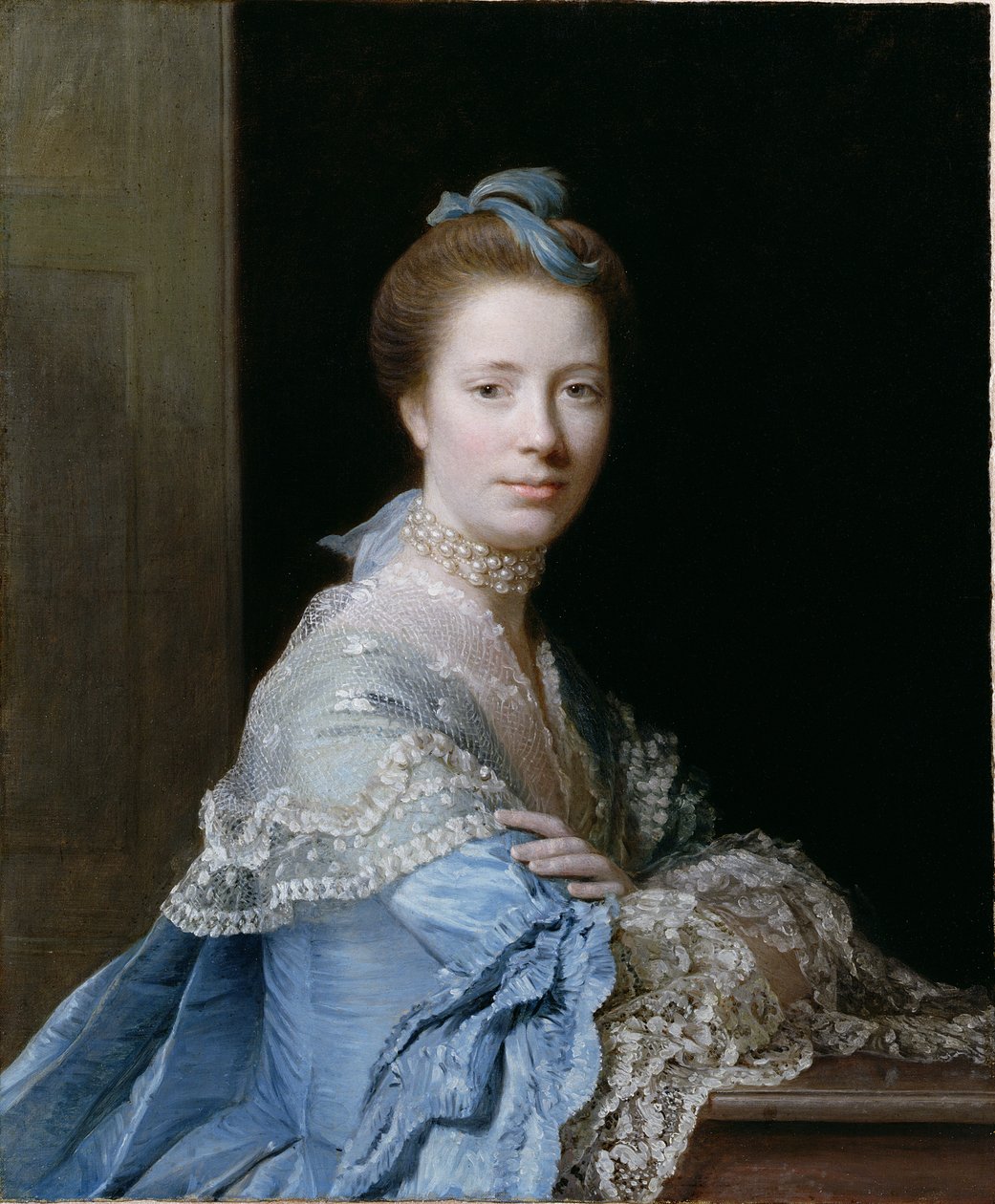 Porträt von Jean Abercromby, Mrs. Morison von Haddo von Allan Ramsay