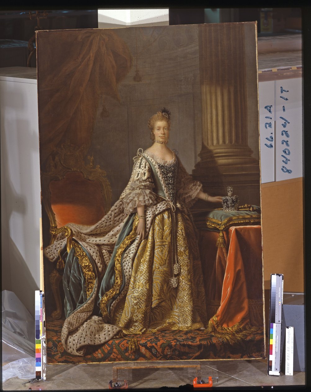 Königin Charlotte von Allan Ramsay: hochwertiger Kunstdruck