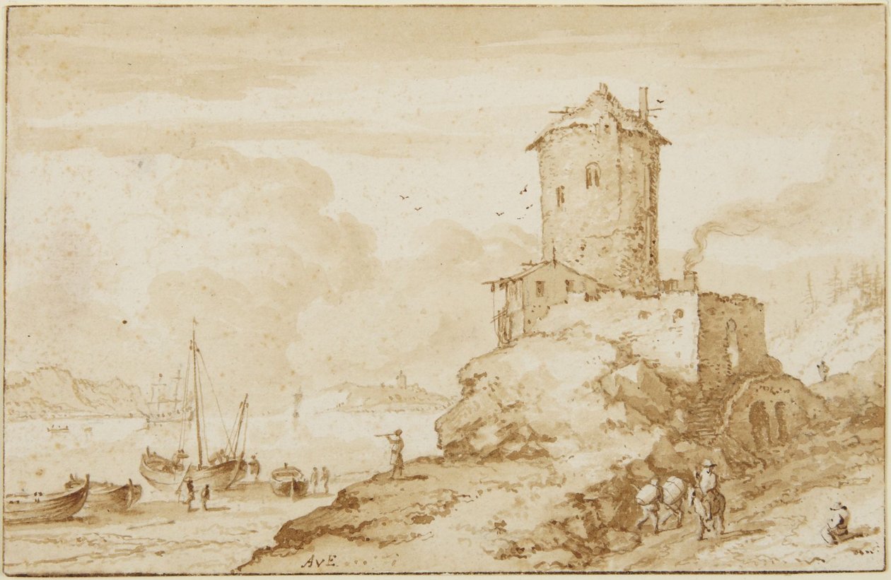 Landschaft von Allart van Everdingen