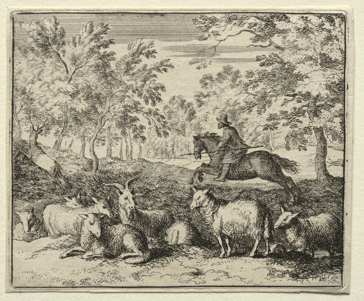 Reineke Fuchs: Die Jagd auf den Hirsch von Allart van Everdingen
