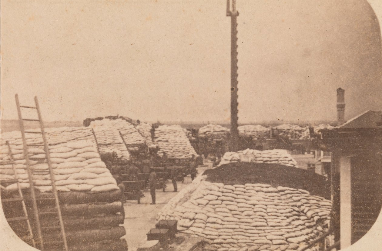 Die Evakuierung von Fort Sumter, April 1861 von Alma A. Pelot.