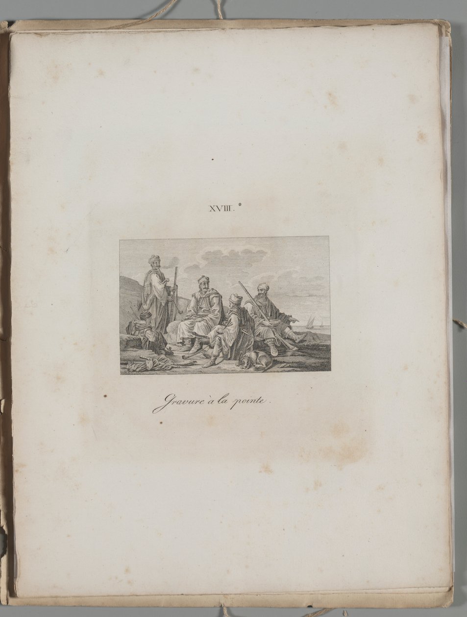 Die Kunst der Lithographie: Albaner, Platte XVIII von Alois Senefelder