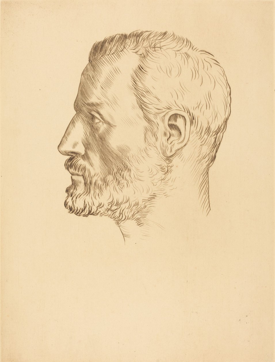 Kopf eines Mannes (Tête d