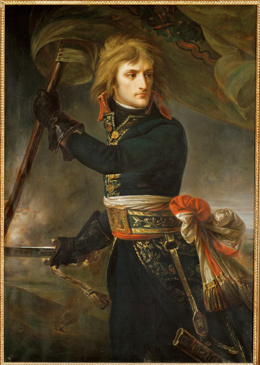 Le General Bonaparte a Arcole von Alphonse Legros