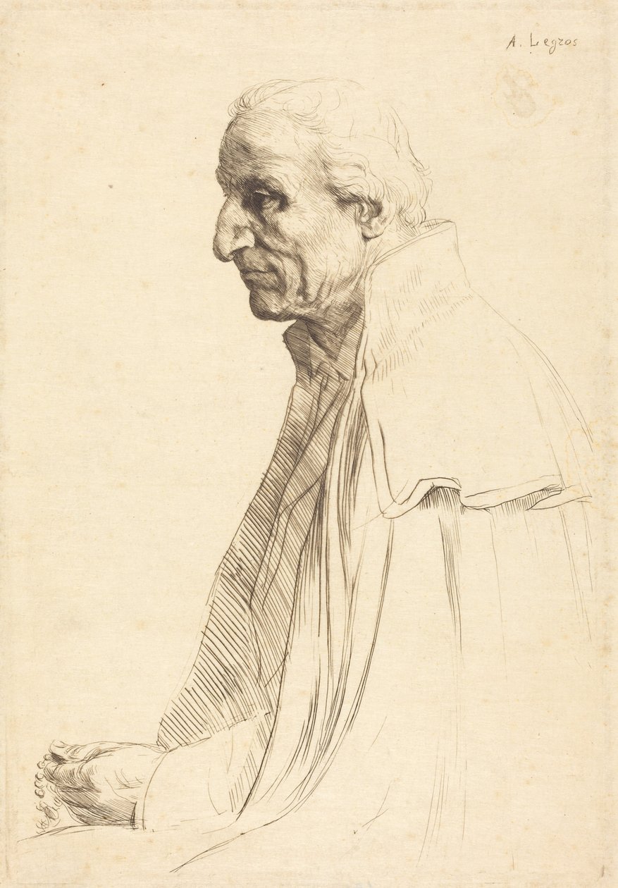 Alter Spanier von Alphonse Legros