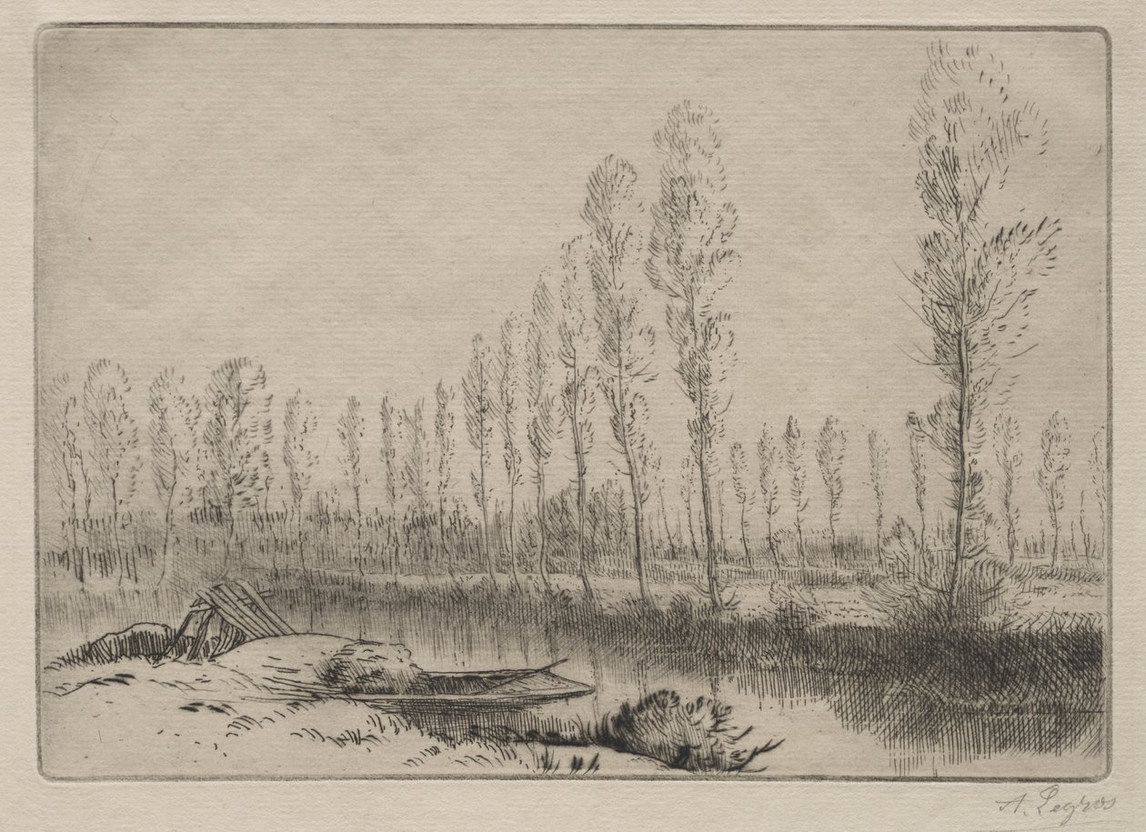 In der Nähe von Amiens, die Torfmoore von Alphonse Legros