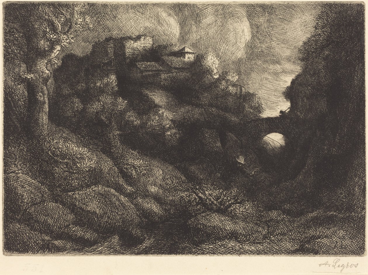 Erinnerung an Italien von Alphonse Legros