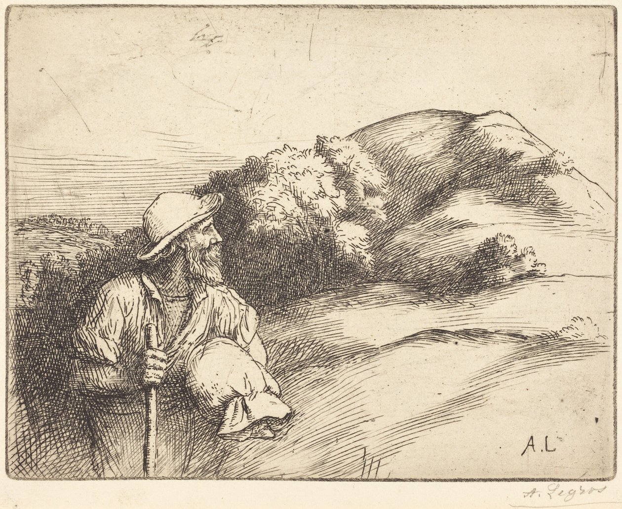 Rückkehr von den Feldern von Alphonse Legros