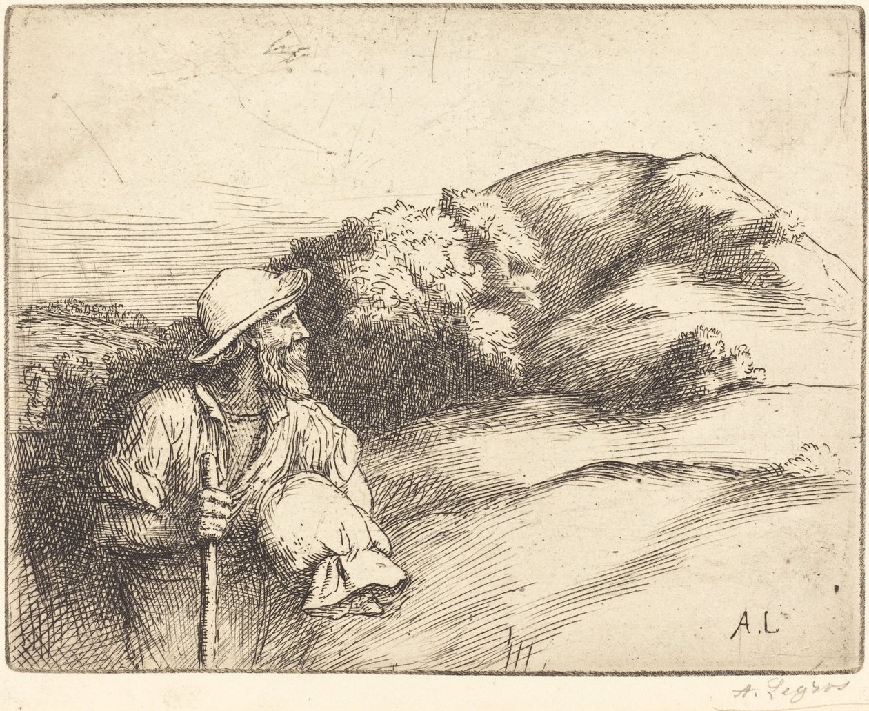 Rückkehr von den Feldern von Alphonse Legros