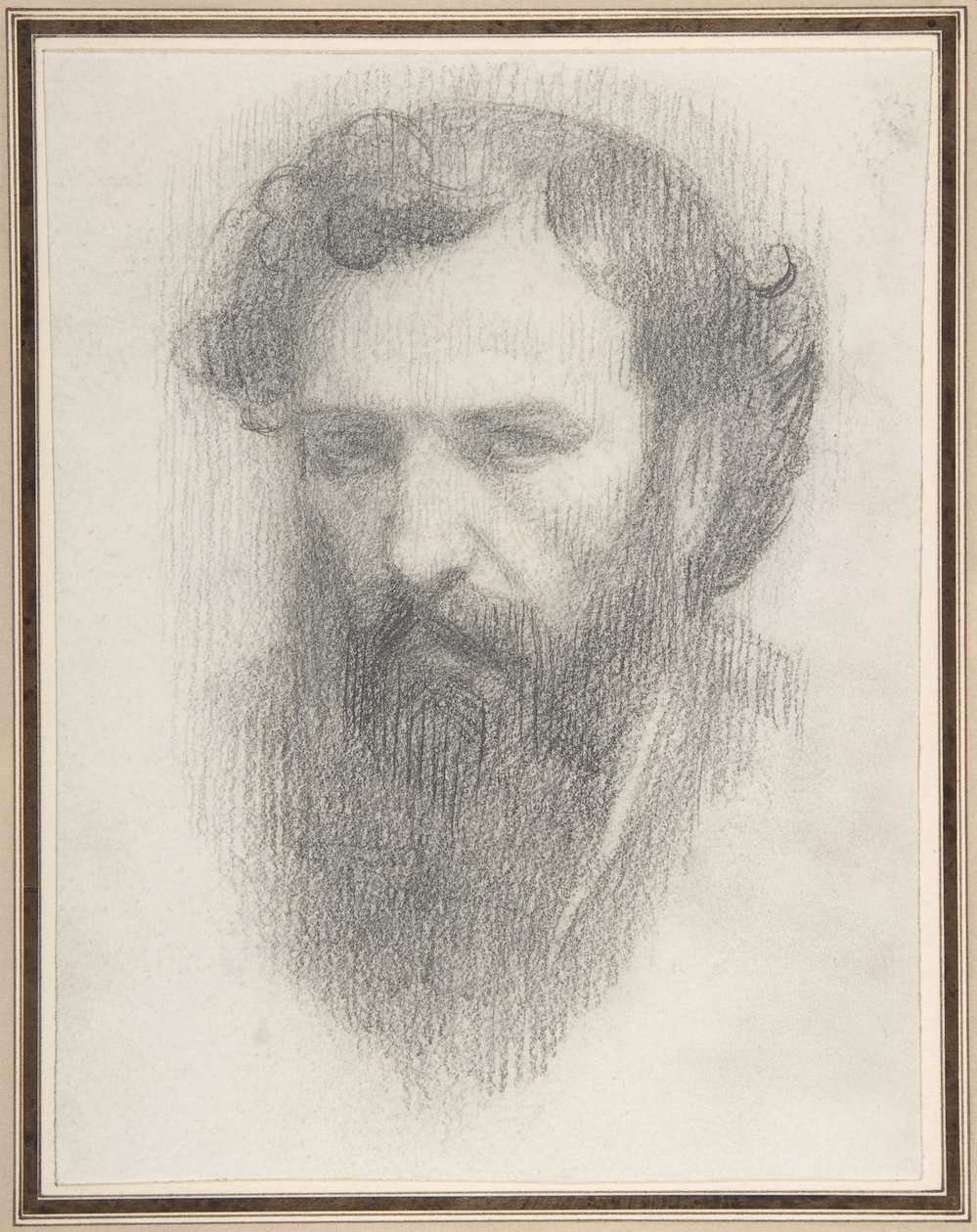 Selbstporträt von Alphonse Legros