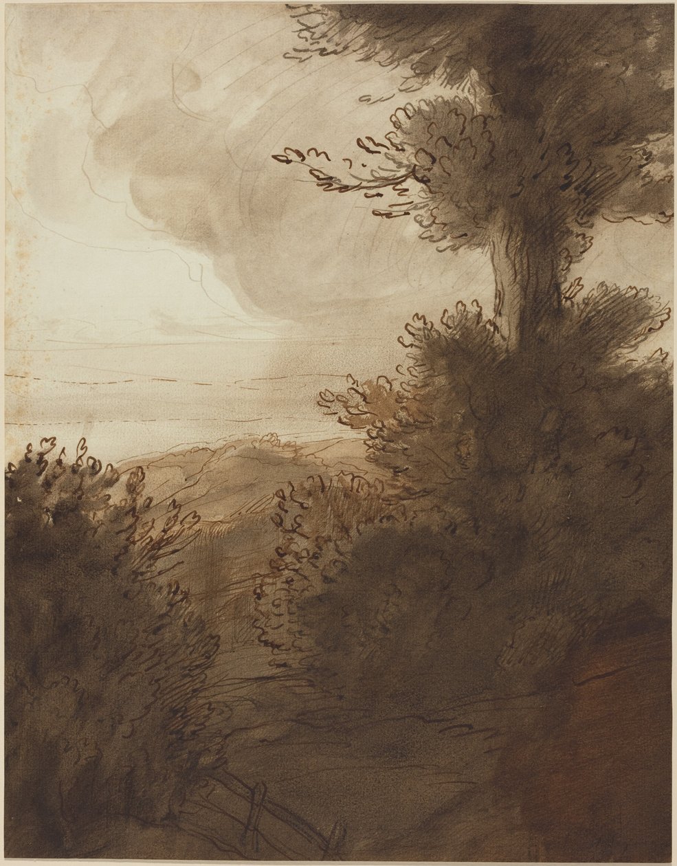 Der große Baum von Alphonse Legros