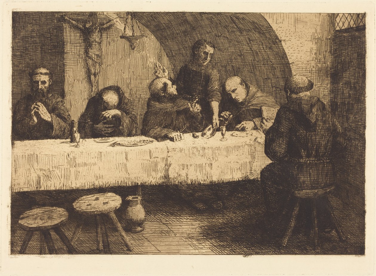 Das Refektorium von Alphonse Legros