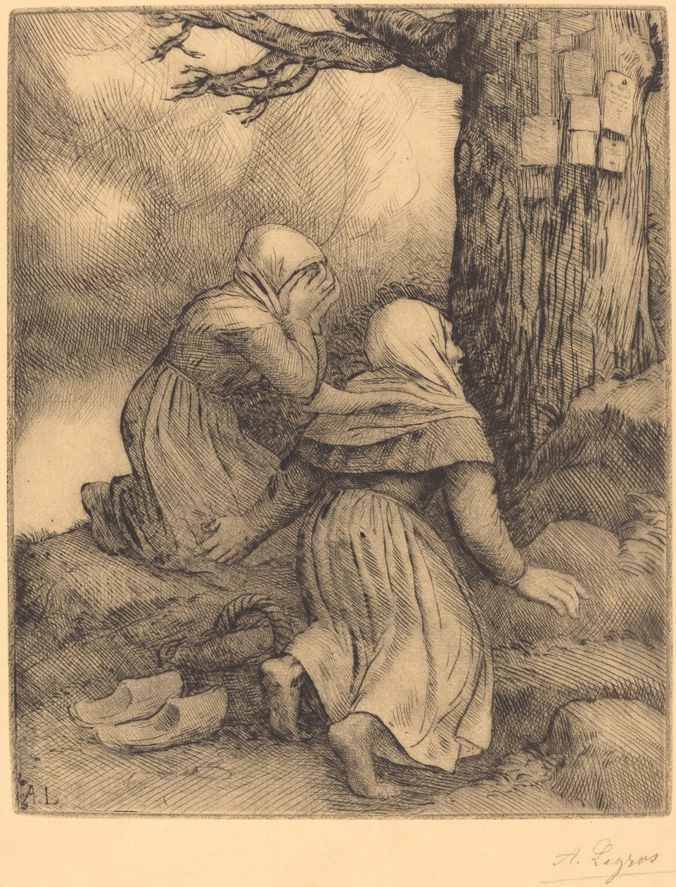 Der Baum des Heils von Alphonse Legros