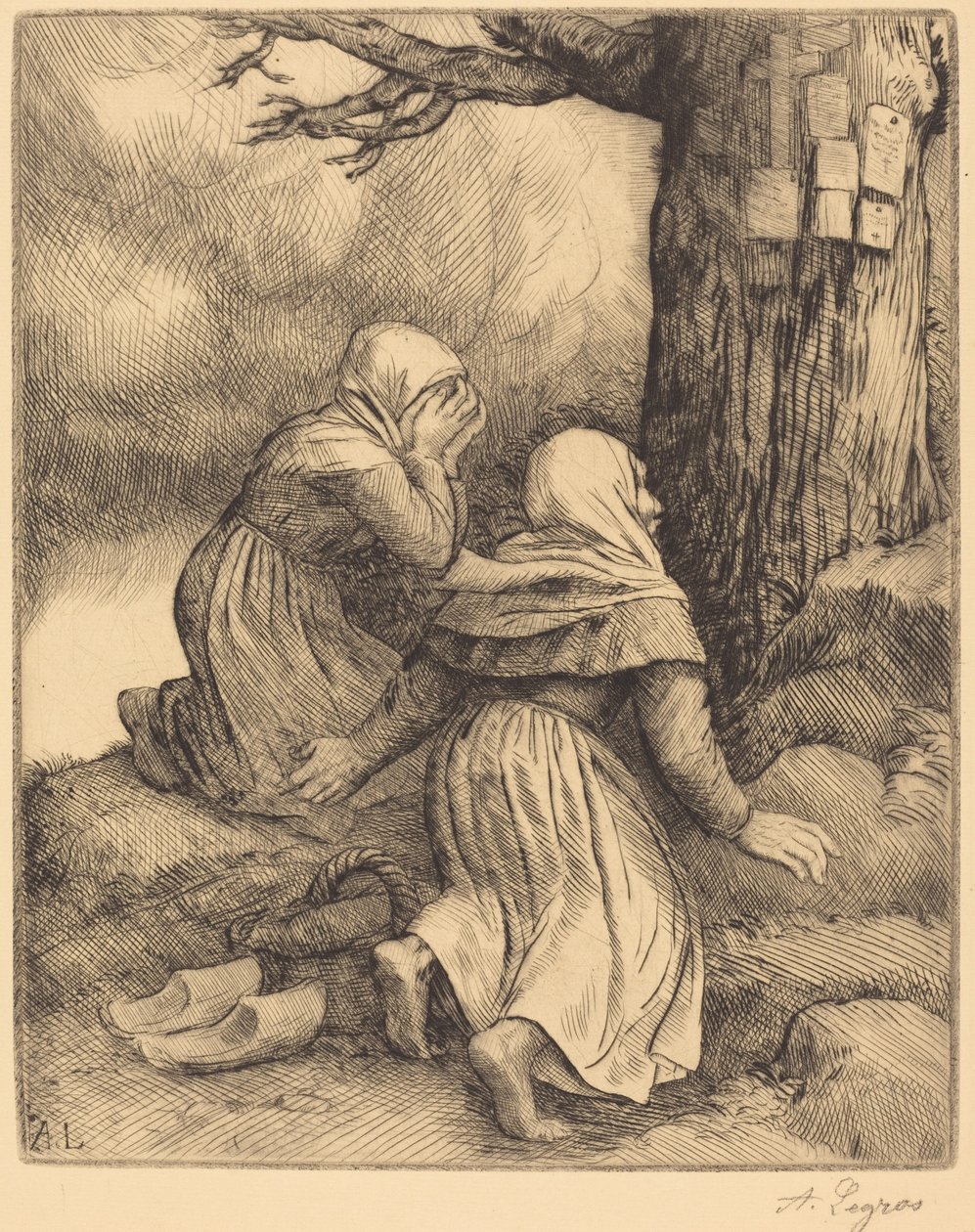 Der Baum des Heils von Alphonse Legros