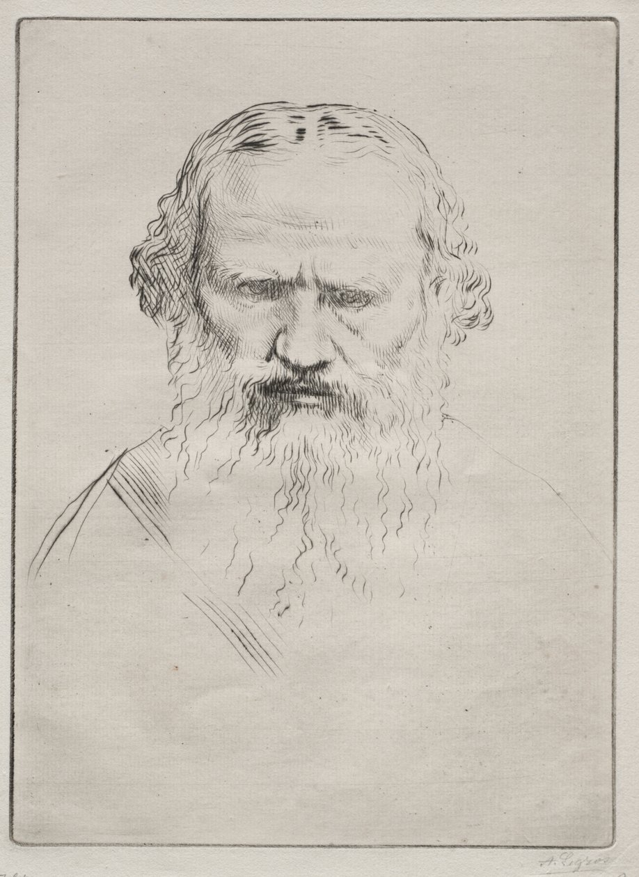 Tolstoi von Alphonse Legros