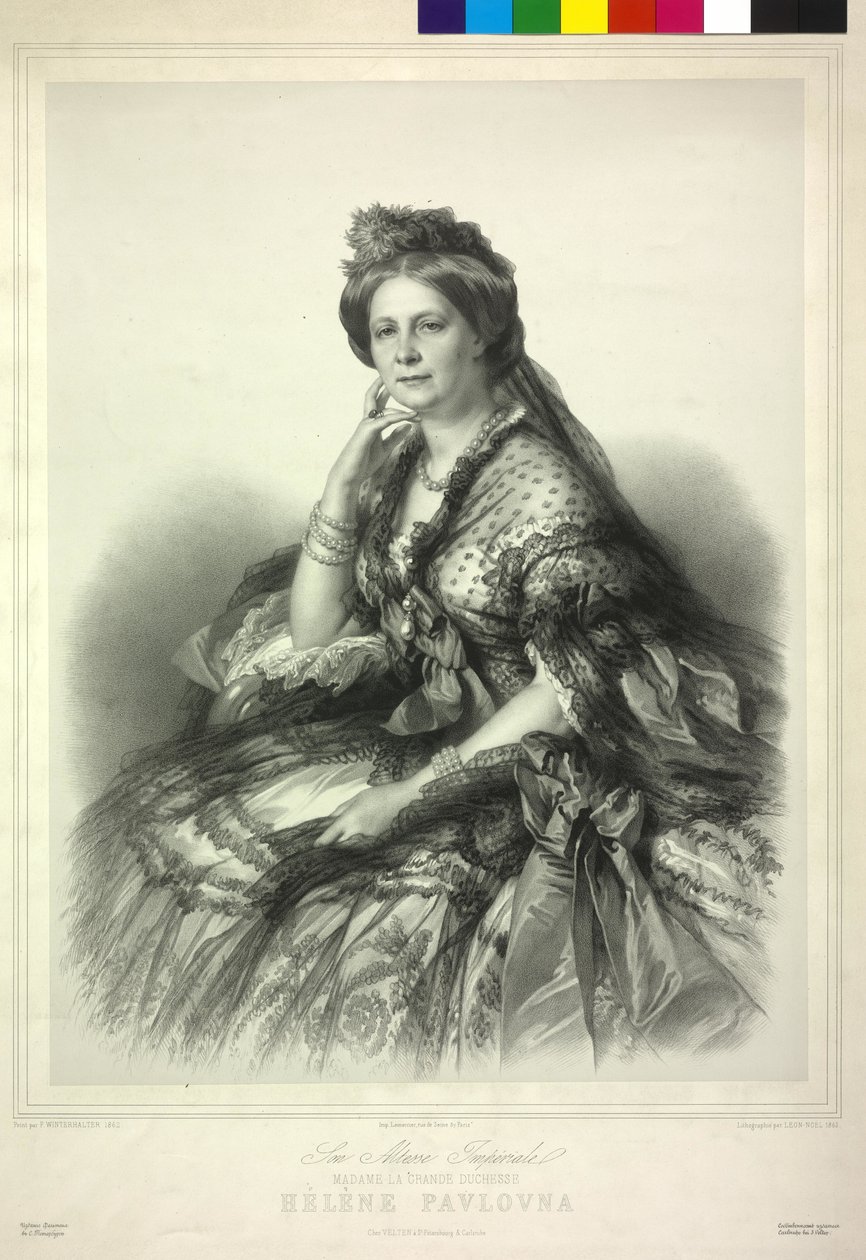 Prinzessin von Württemberg Charlotte von Alphonse Leon Noel