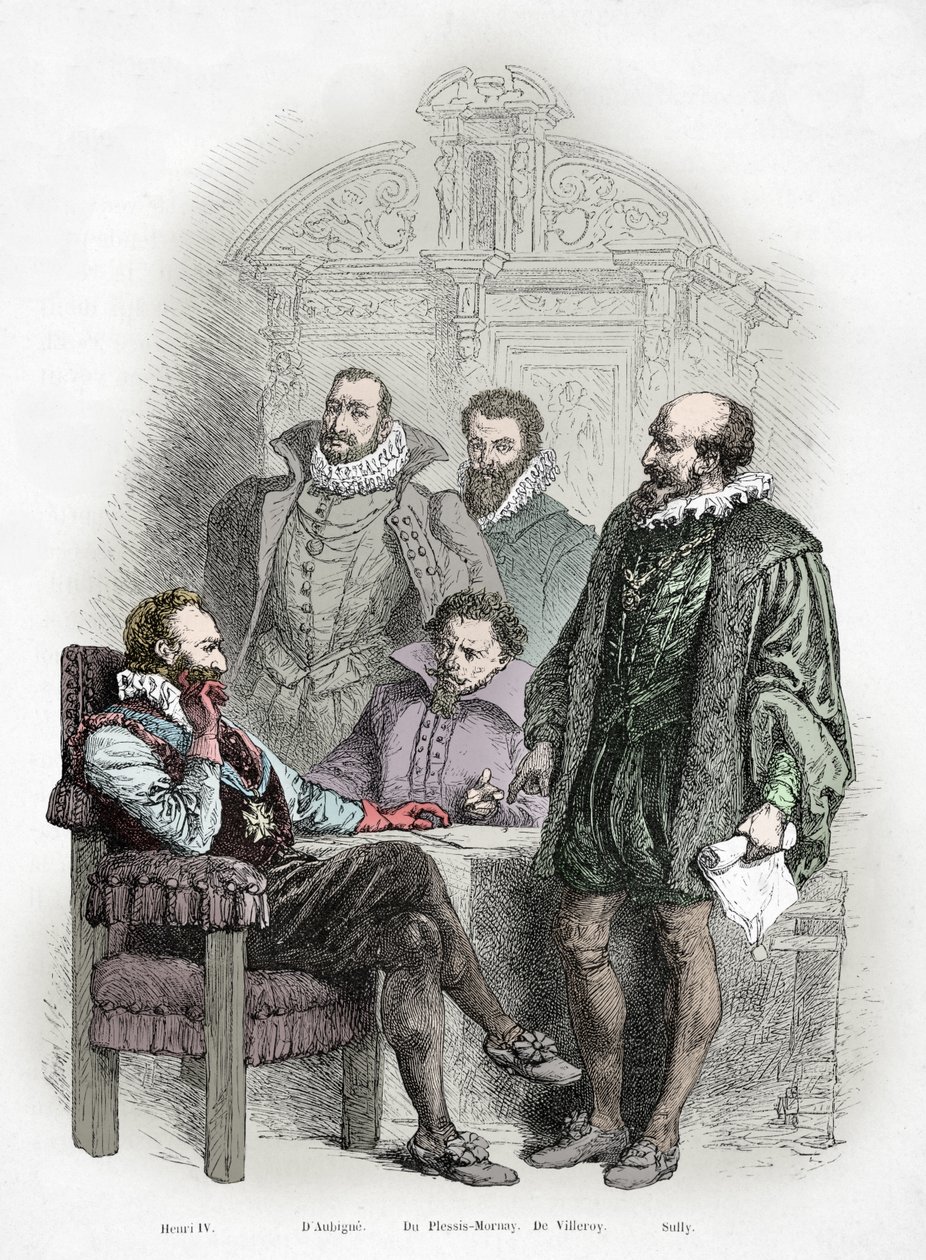 Henri 4 und seine Minister, Théodore Agrippa d