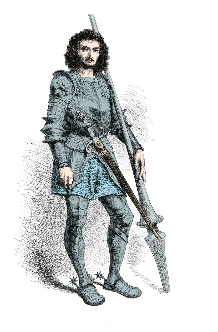 Porträt von Gaston de Foix von Alphonse Marie de Neuville