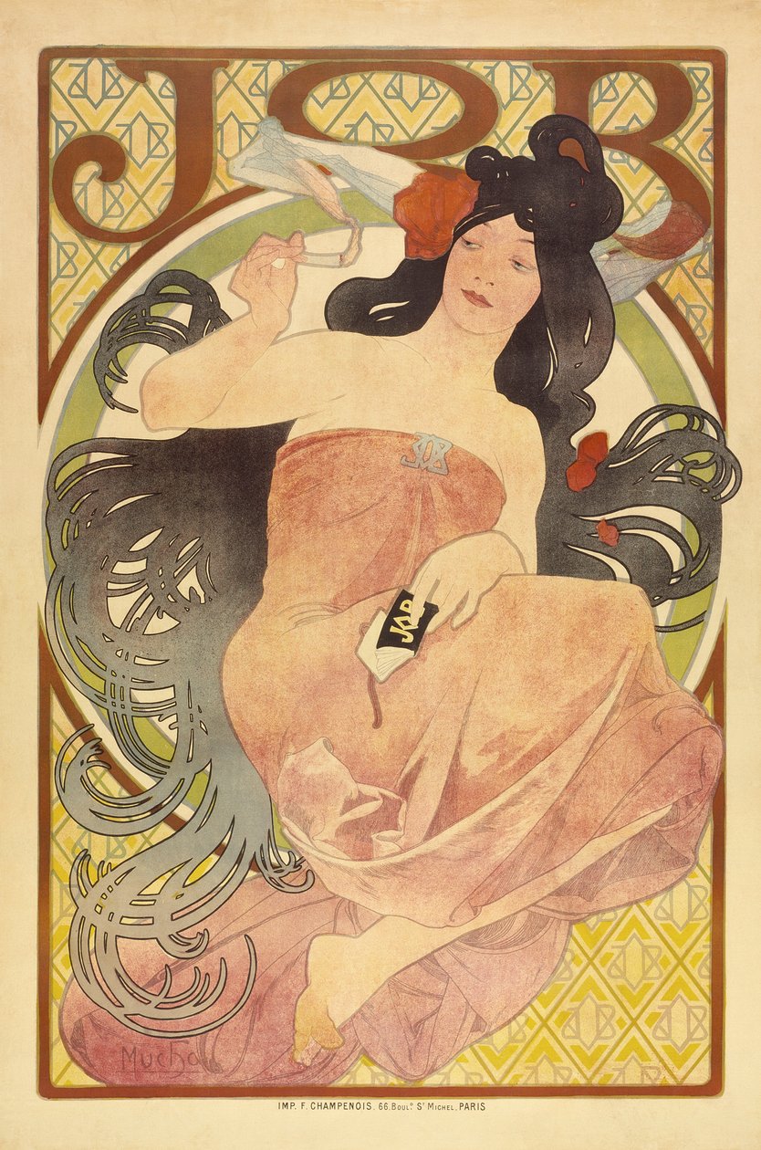 Hiob von Alphonse Mucha