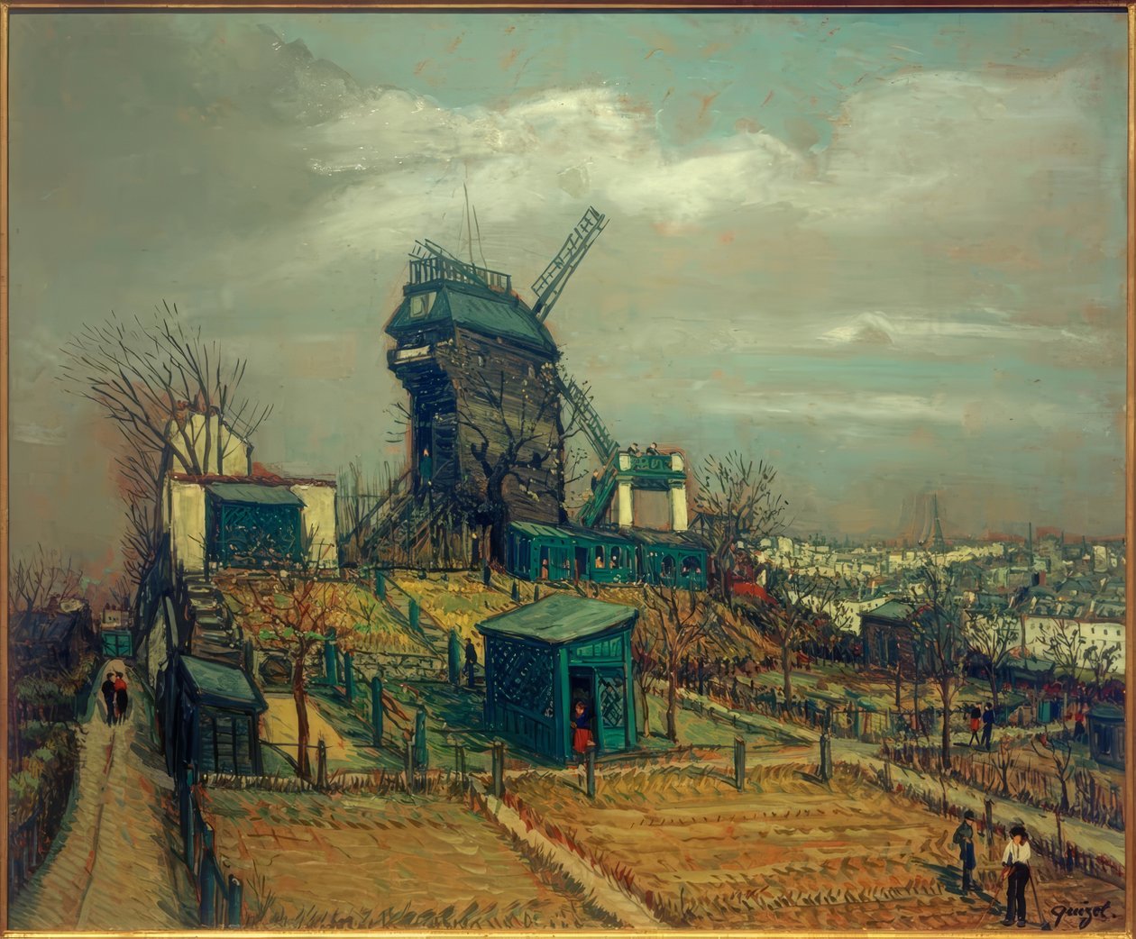 Le Maquis, Montmartre von Alphonse Quizet
