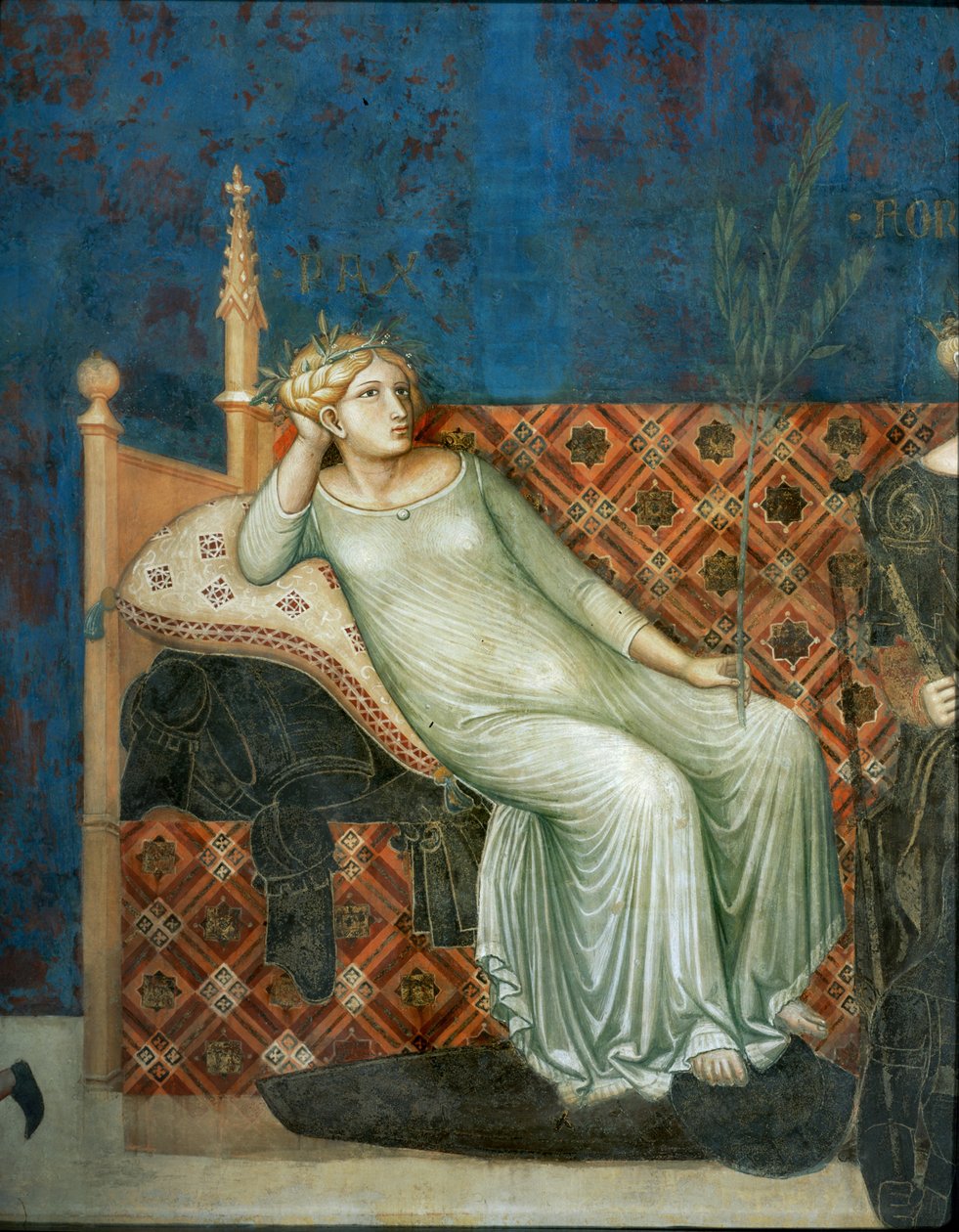 Die Allegorie der guten Regierung von Ambrogio Lorenzetti