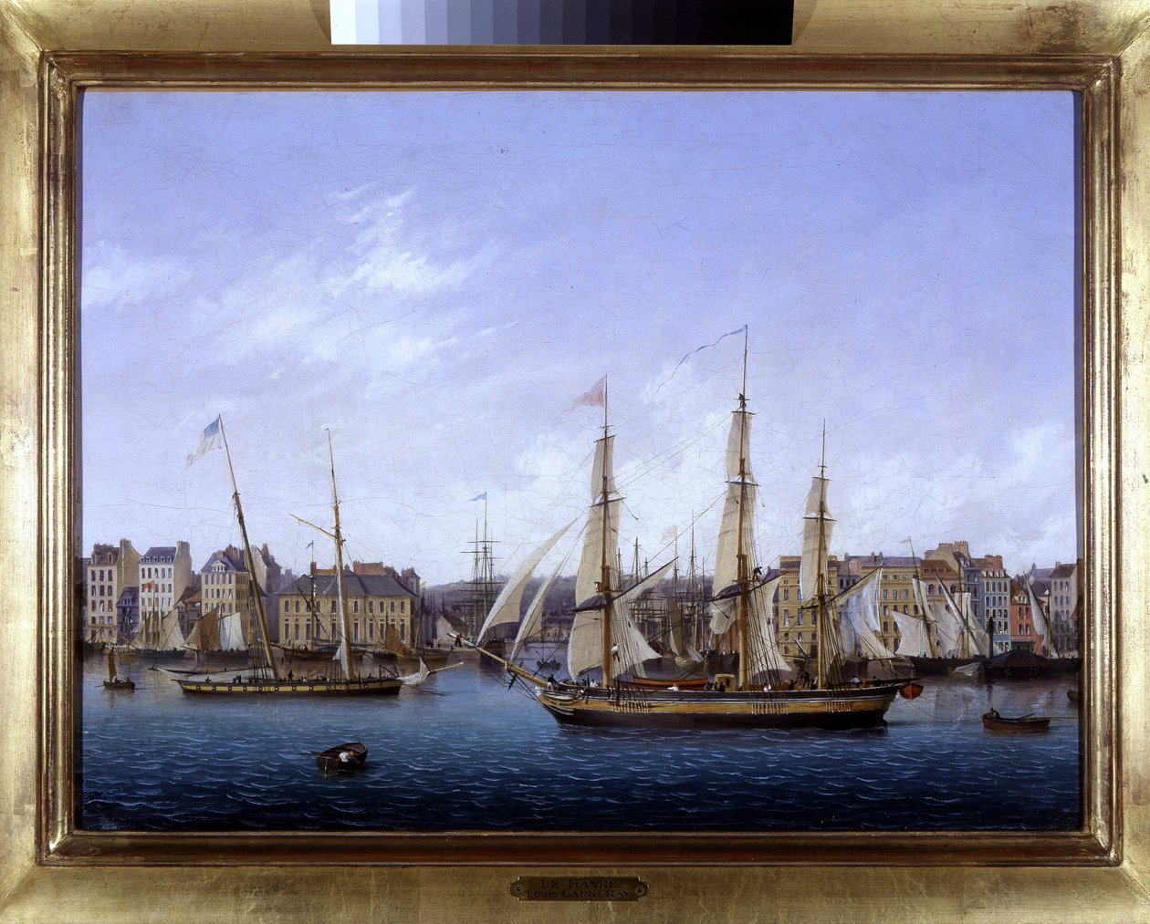 Der Hafen von Le Havre von Louis Garneray, ca. 1820 von Ambroise Louis Garneray