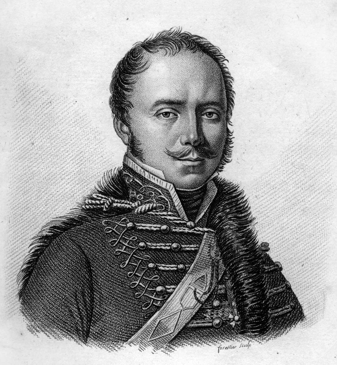 Charles François Lebrun, Herzog von Placentia französischer Politiker (1739 - 1824). in „Porträts der französischen Generäle nach den Siegen und Eroberungen der Franzosen“ graviert von Ambroise Tardieu 1818. Stella Sammlung von Ambroise Tardieu