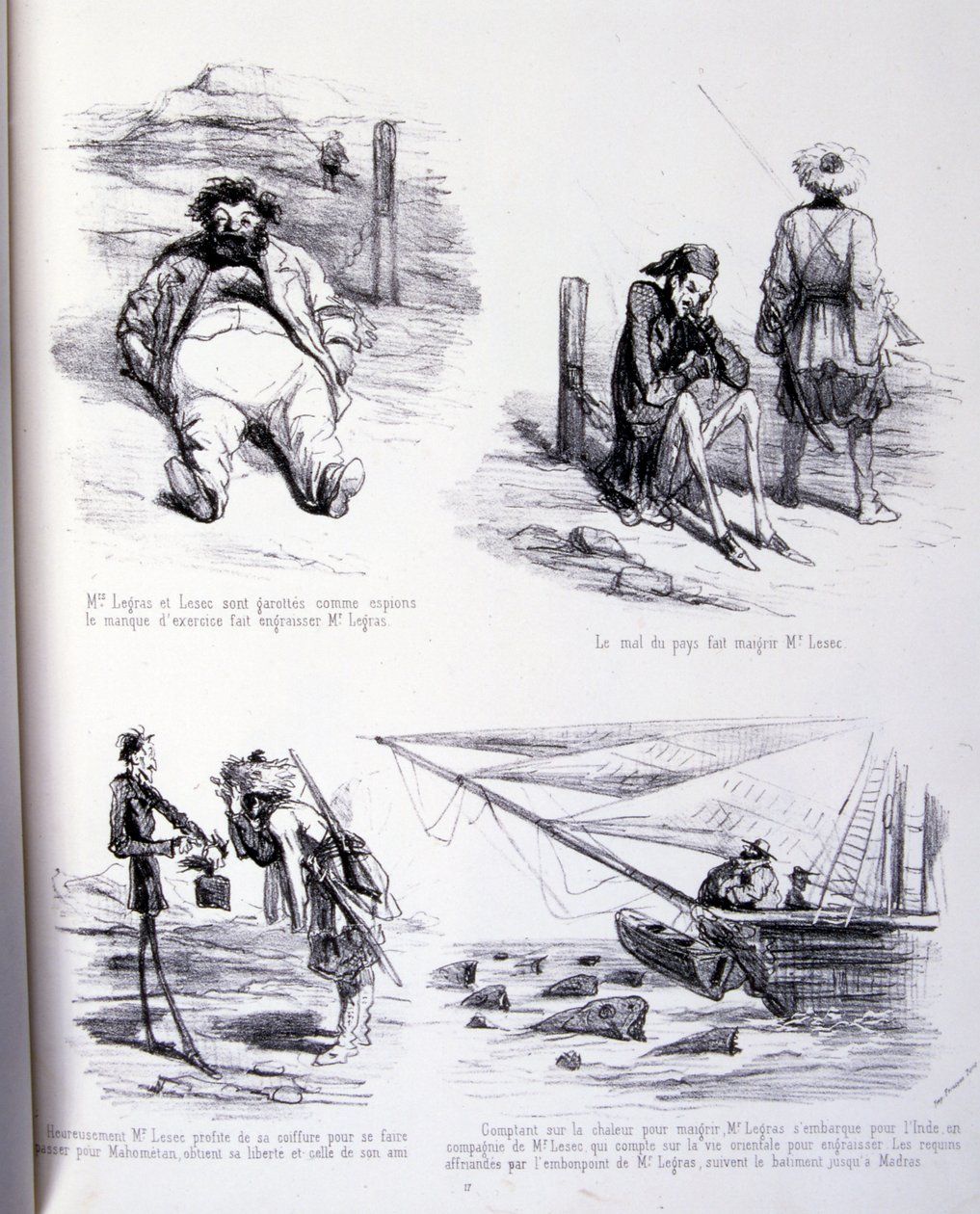Illustration für Die Kunst des Zunehmens und Abnehmens von Amédée de Noé