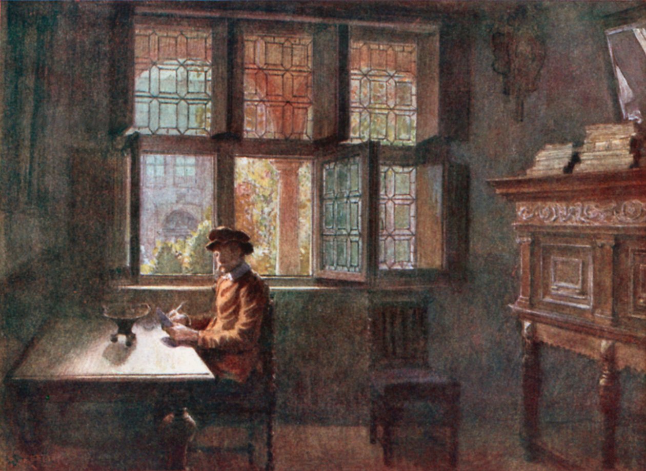 Das Musée Plantin-Moretus, Antwerpen von Amedee (after) Forestier