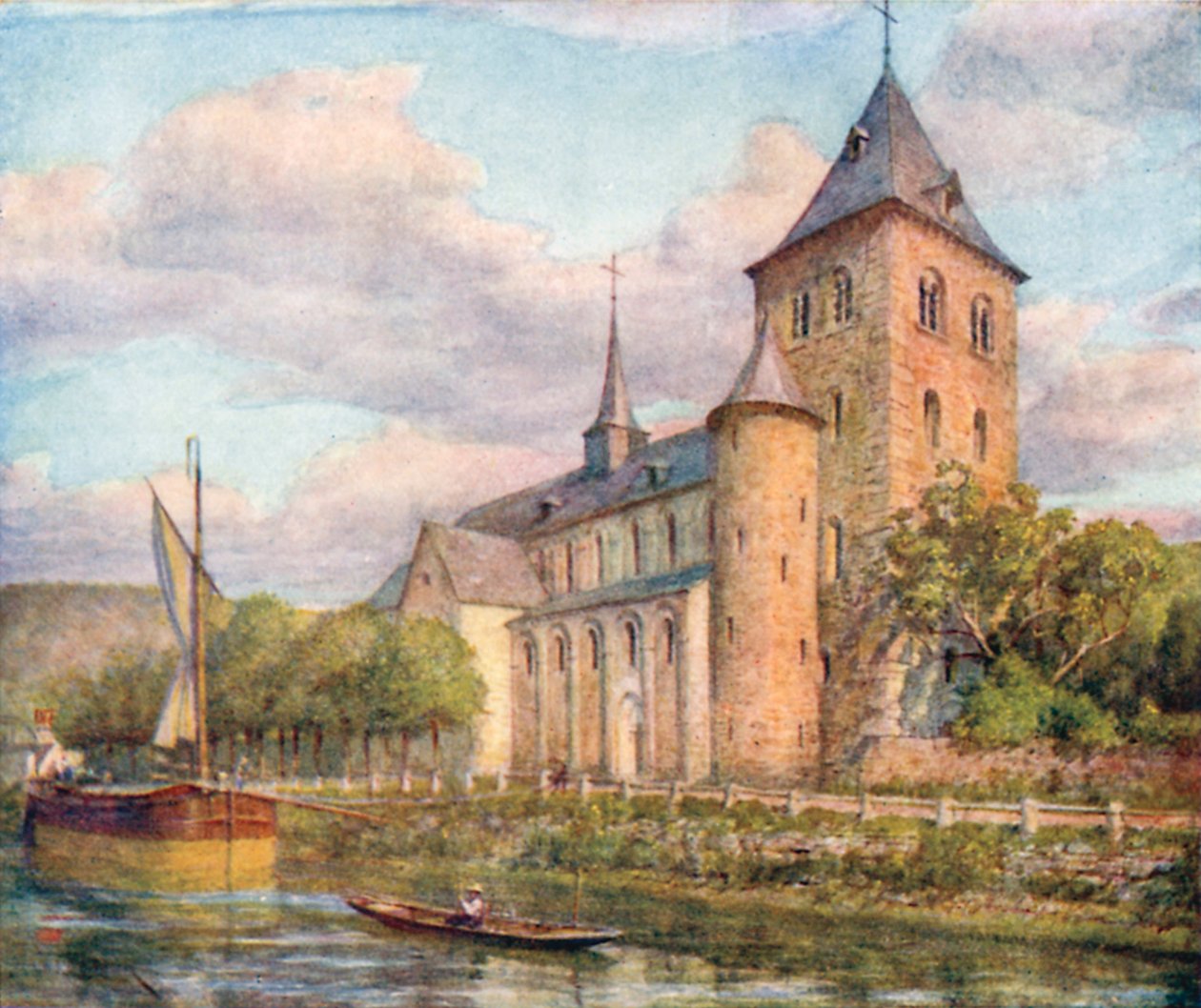Die romanische Kirche, Hastiere von Amedee (after) Forestier