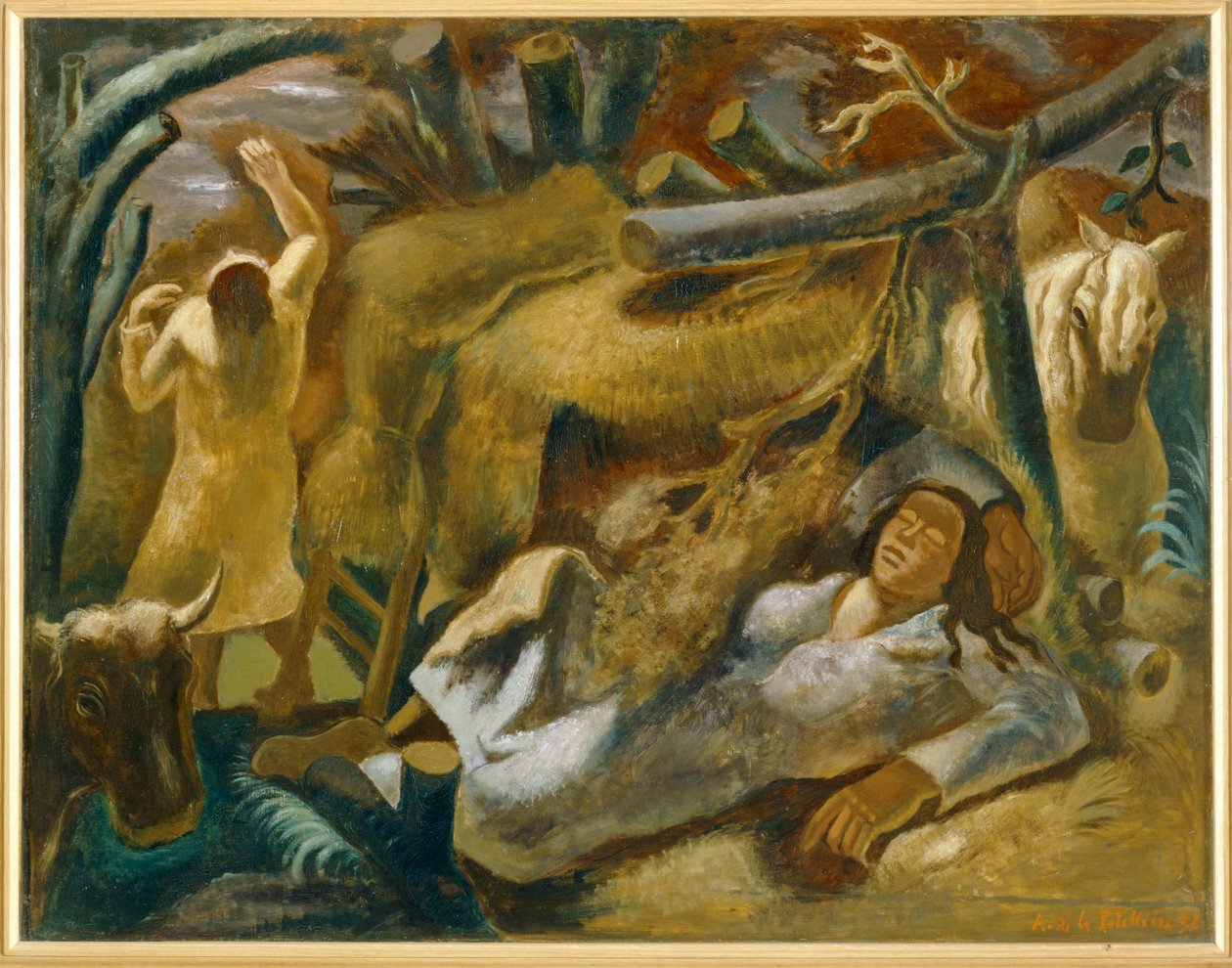 Ein ländlicher Traum oder rustikaler Traum von Amedee de La Patelliere