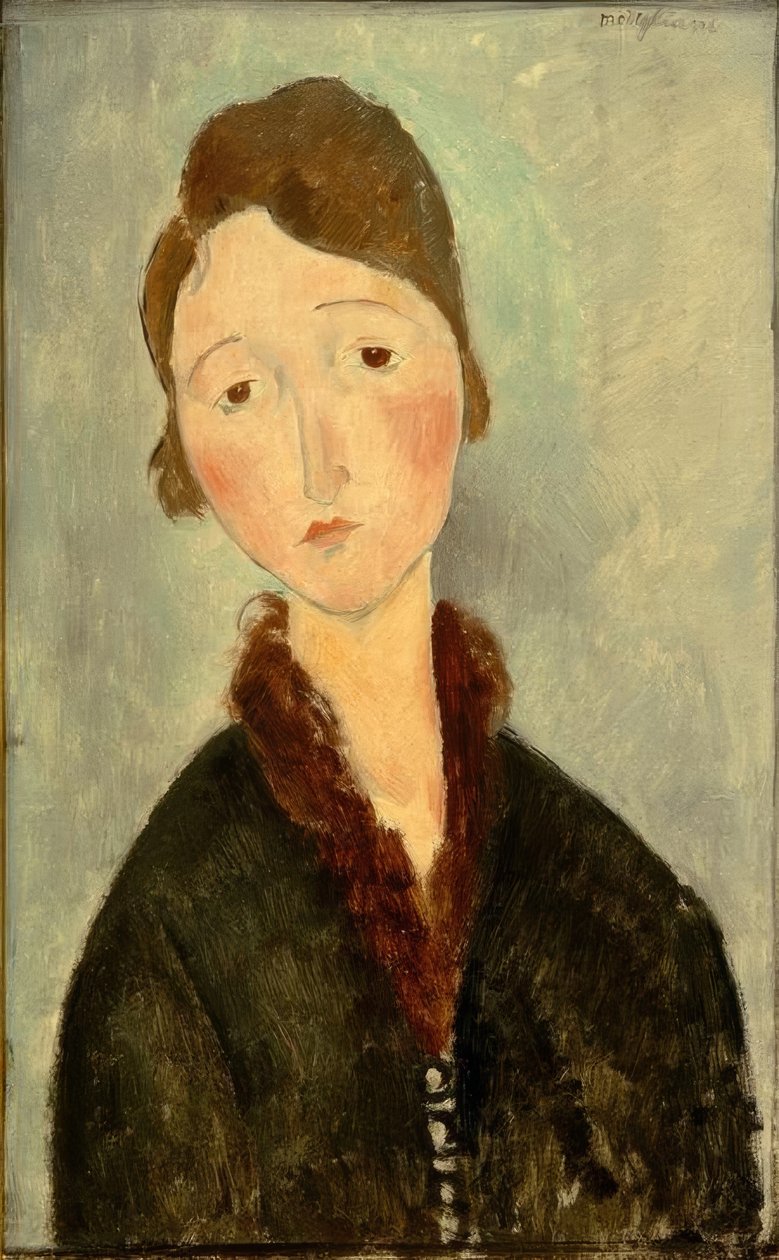 Anna von Amedeo Modigliani: Hochwertigste Kunstreproduktion