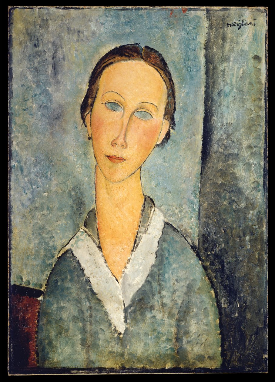 Mädchen in einer Matrosenbluse von Amedeo Modigliani